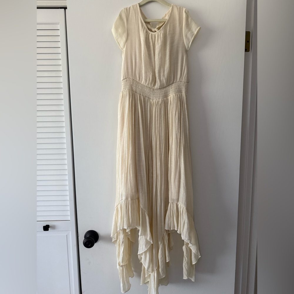 Joyfolie Cream Briley Dress
